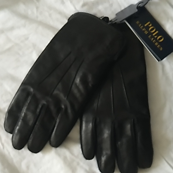 Polo leather gloves - Picture 3 of 4